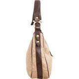 Salvatore Ferragamo Gancini Jacquard Shoulder Bag