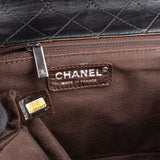 Chanel Quilted Lambskin Modern Chain Accordion Single Flap Crossbody Bag