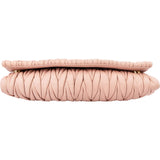 Miu Miu Matelassé Nappa Leather Fold Over Clutch Crossbody Bag
