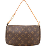 Louis Vuitton Monogram Canvas Pochette Accessoires Handbag