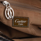 Cartier Black Patent Leather Marcello de Cartier Handbag