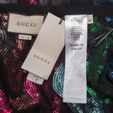 Gucci Multicolor Waves Tüll Sequin Skirt (IT42)