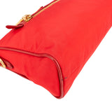 Prada Tessuto Nylon Saffiano Leather Shoulder Bag