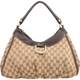 Gucci Monogram GG Canvas Abbey D-Ring Shoulder Bag