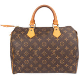 Louis Vuitton Monogram Canvas Speedy 30 Handbag