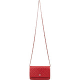 Chanel Quilted Caviar Leather Wallet On Chain Crossbody Bag