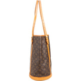 Louis Vuitton Monogram Canvas Bucket GM Shoulder Bag
