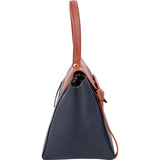 Céline Bicolor Leather Belt Handbag