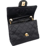 Chanel Quilted Satin Single Flap Crossbody Bag - vintageandkickz
