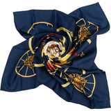 Hermès Springs Silk 90 Scarf Tuch