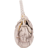 Miu Miu Matelassé Leather Coffer Hobo Shoulder Bag