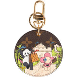 Louis Vuitton Canvas Monogram Illustre Vivienne Panda & Key Holder Bag Charm