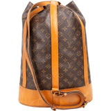 Louis Vuitton Monogram Canvas Randonnee GM Backpack Shoulder Bag
