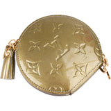 Louis Vuitton Monogram Vernis Rond Tassel Coin Purse Bag Charm