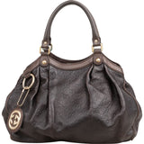 Gucci Guccissima Leather Sukey Handbag