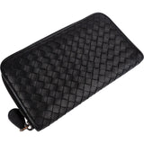 Bottega Veneta Intrecciato Leather Zip Around Wallet