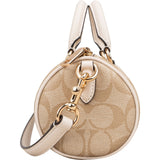 Coach Monogram Signature Mini Rowan Satchel Handbag
