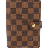 Louis Vuitton Monogram Damier Ebene PM Agenda