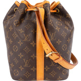 Louis Vuitton Monogram Canvas Sac Noé Petit Shoulder Bag