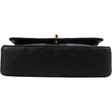 Chanel Quilted Lambskin 24K Gold Medium Double Flap Shoulder Bag