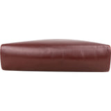 Cartier Bordeaux Leather Clutch - vintageandkickz
