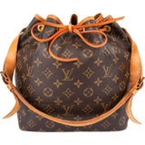 Louis Vuitton Monogram Canvas Sac Noé Petit Shoulder Bag