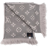 Louis Vuitton Wool Monogram Logomania Schal Scarf