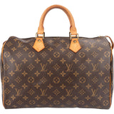 Louis Vuitton Monogram Canvas Speedy 35 Handbag