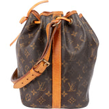 Louis Vuitton Monogram Canvas Sac Noé Petit Shoulder Bag