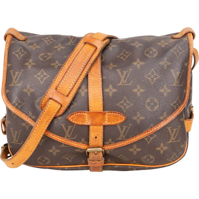 Louis Vuitton Monogram Canvas Saumur 30 Crossbody Bag