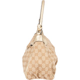 Gucci Monogram GG Canvas Abbey D-Ring Hobo Shoulder Bag