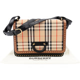 Burberry Vintage Check Studded D-Ring Crossbody Bag