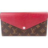 Louis Vuitton Monogram Canvas Epi Leather Marie-Lou Wallet