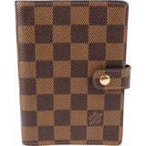 Louis Vuitton Monogram Damier Ebene Agenda PM Organizer