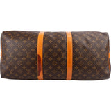 Louis Vuitton Monogram Canvas Keepall 50 Bandoulière Travel Bag