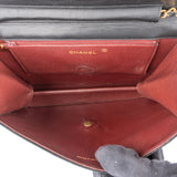 [🔄️B23 / F15] Chanel Quilted Lambskin Medium Double Flap Shoulder Bag - vintageandkickz