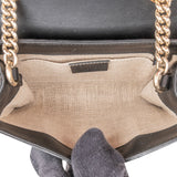 Gucci Microguccissima Leather Emily Chain Horsebit Tassel Small Crossbody Bag