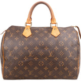 Louis Vuitton Monogram Canvas Speedy 30 Handbag