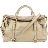 Miu Miu Vitello Lux Bow Bag Handbag