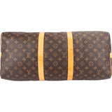 Louis Vuitton Monogram Canvas Keepall 50 Bandoulière Travel Bag