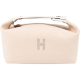 Hermès Canvas Bride-a-Brac PM Case Handbag