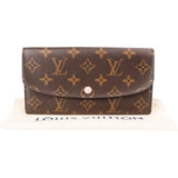 Louis Vuitton Monogram Canvas Emilie Wallet
