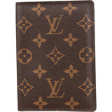 Louis Vuitton Monogram Canvas Card Holder Passport Cover