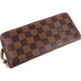 Louis Vuitton Monogram Damier Ebene Long Zippy Wallet
