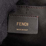 Fendi Gingham Checkered Monogram Mini By The Way Crossbody Bag