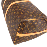 Louis Vuitton Monogram Canvas Keepall 55 Bandoulière Travel Bag