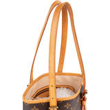 Louis Vuitton Monogram Canvas Bucket PM Shoulder Bag