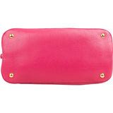 Miu Miu Pink Madras Leather Top Handle Bauletto Dome Handbag