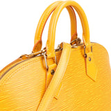 Louis Vuitton Yellow Epi Leather Alma PM Handbag