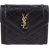 Saint Laurent Quilted Leather Small Envelope Wallet